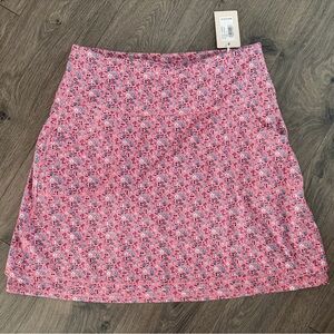 NEW Peter Millar Womenswear Double Layer Golf Sports Skort Pink Hollywood Medium